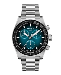Tissot Men's Mineral Quartz Chronograph Stainless Steel Watch, 40mm