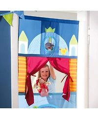 Haba Doorway Puppet Theater - Space Saver with Adjustable Rod