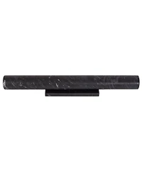 Artifacts Trading Company 12" Straight Marble Rolling Pin with Stand, 11" x 1"