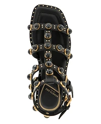 Kenneth Cole New York Women's Ruby Stones Gladiator Flat Sandals