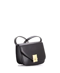 Pre-Owned Salvatore Ferragamo Small Fiamma Crossbody Bag Leather