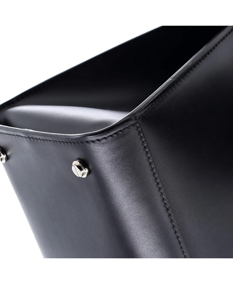 Pre-Owned Givenchy Small Horizon Satchel Leather