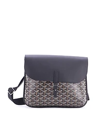 Pre-Owned Goyard Coursier Messenger Bag Coated Canvas and Leather