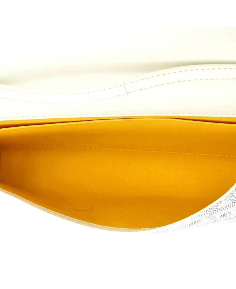 Pre-Owned Goyard Pm Monte Carlo Clutch with Strap Coated Canvas