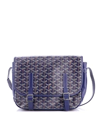Pre-Owned Goyard Mm Belvedere Messenger Bag Coated Canvas
