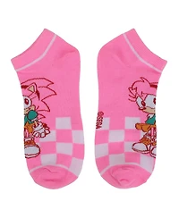 Sonic the Hedgehog Women's Characters 5-Pair Ankle Socks