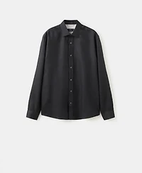 Mango Men's Regular-Fit Linen Shirt