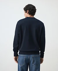 Mango Men's Cotton Regular-Fit Sweatshirt