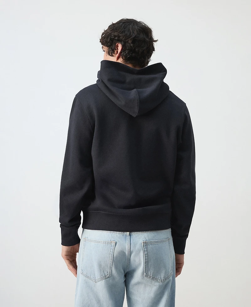 Mango Men's Cotton Hooded Sweatshirt