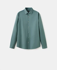 Mango Men's Comfort Stretch Non-Iron Shirt