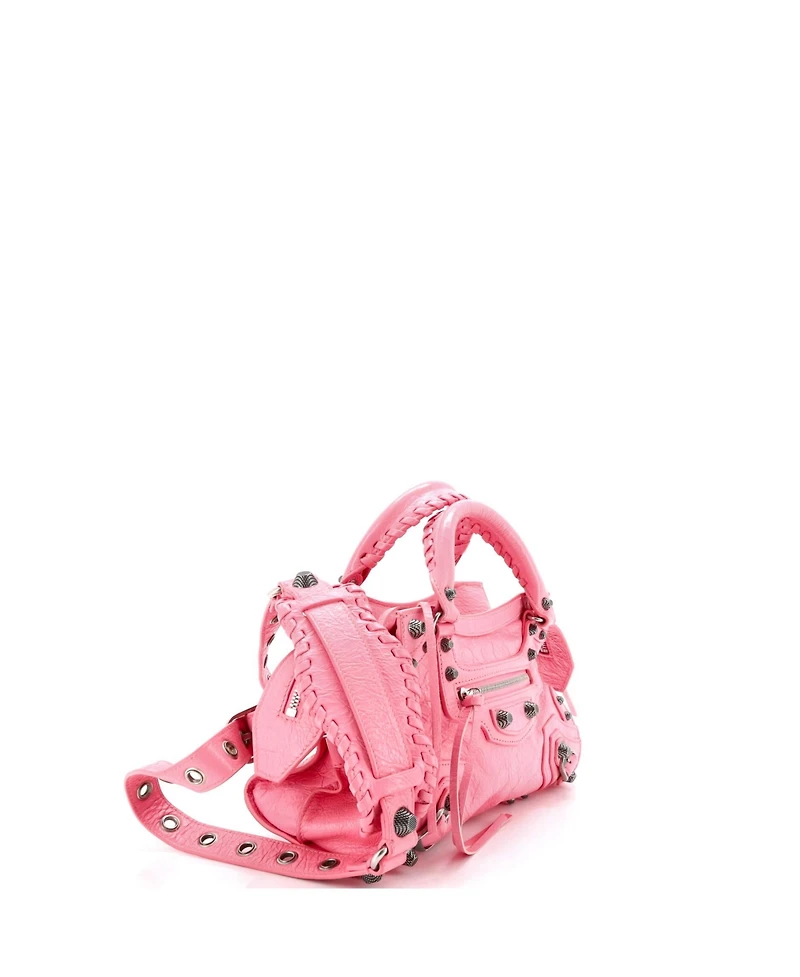 Pre-Owned Balenciaga Xs Neo Cagole City Bag Leather