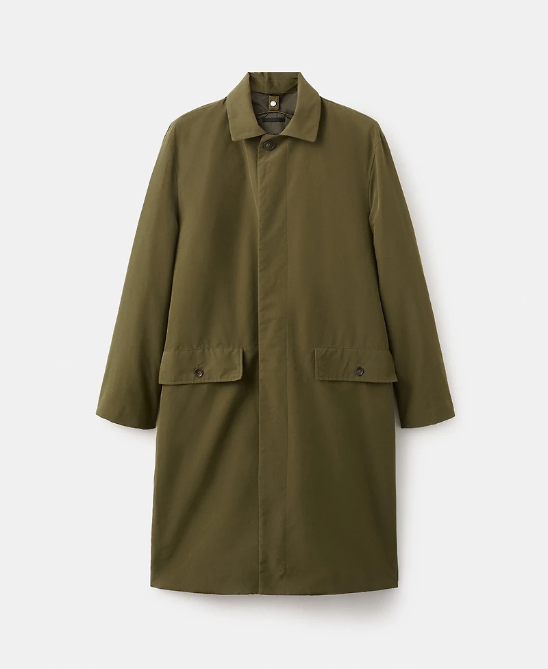 Mango Men's Removable Water-Repellent Parka