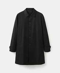 Mango Men's Water-Repellent Pockets Trench Coat