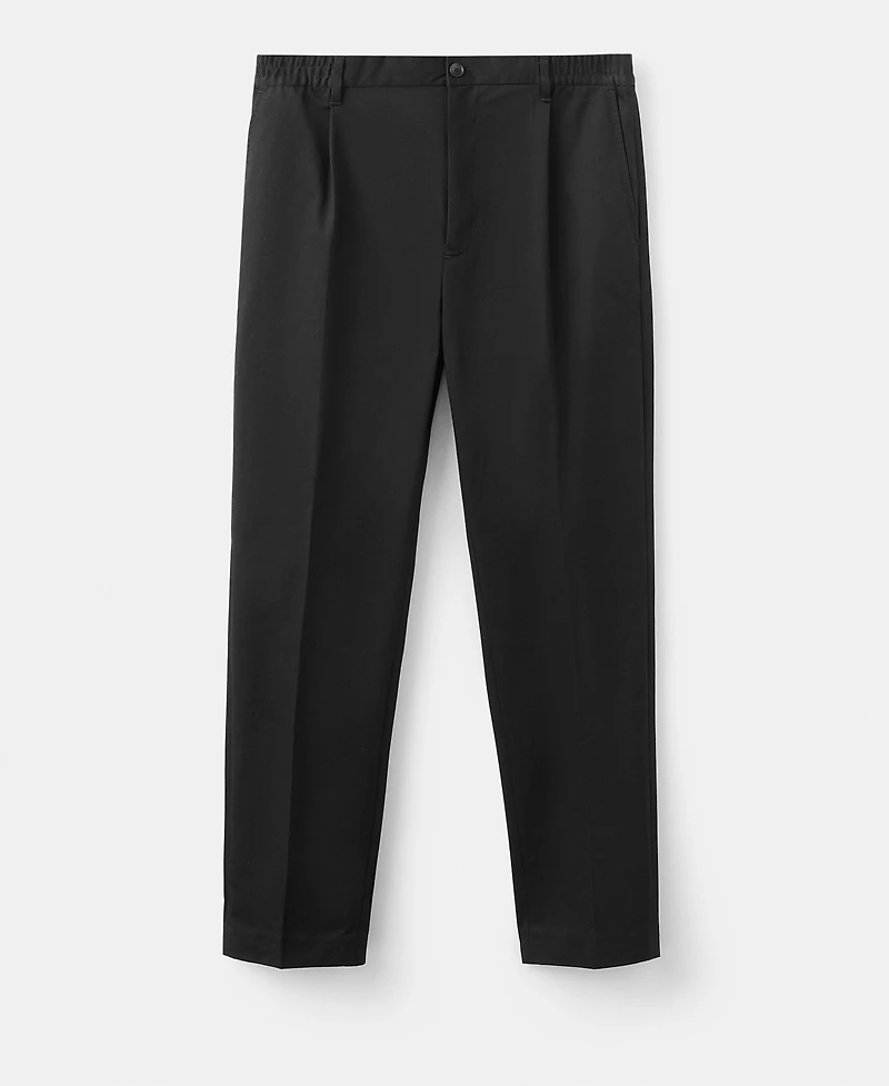 Mango Men's Regular-Fit Pleated Pants