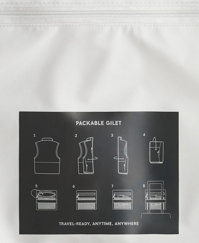 Mango Men's Thermore Technology Packable Water-Repellent Vest