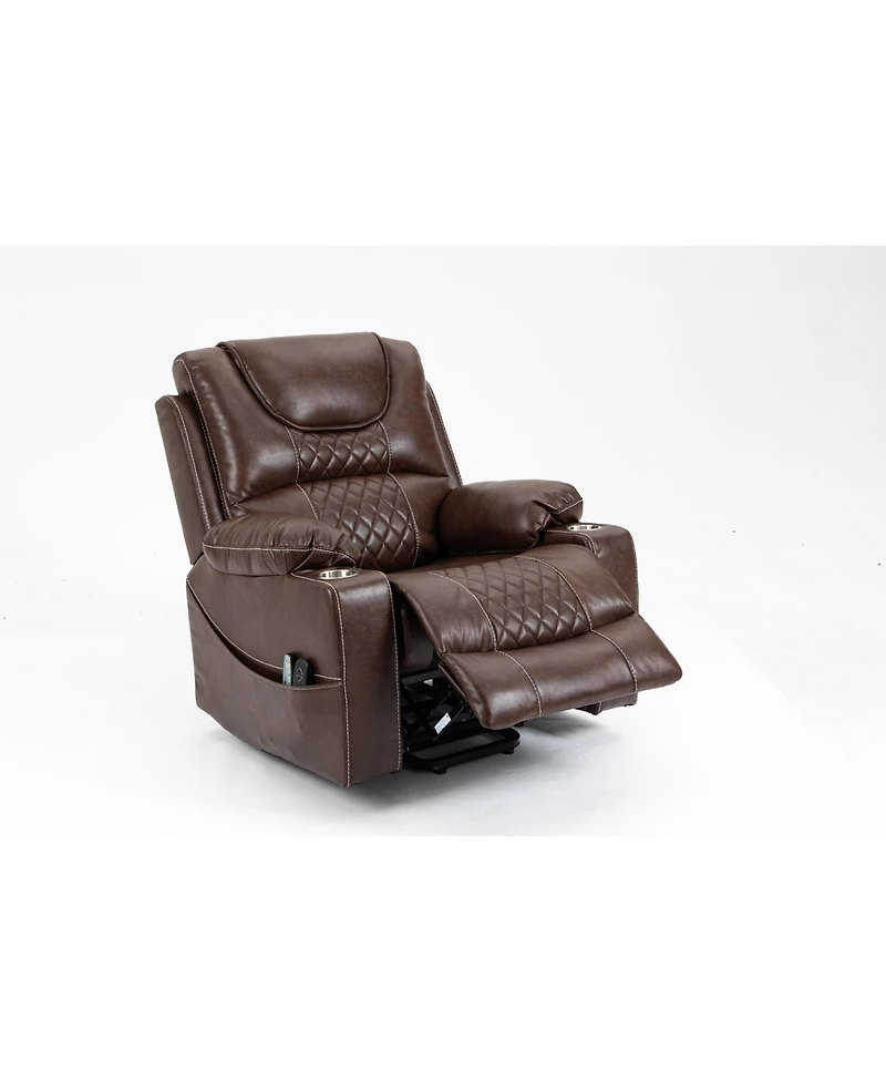 Clihome Lounge chair lift chair relax sofa chair sitting room furniture sitting room power supply elderly electric lounge chair