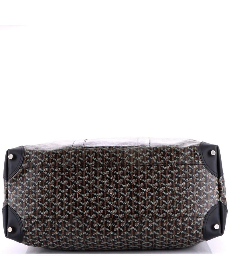 Pre-Owned Goyard 55 Boeing Travel Bag Coated Canvas