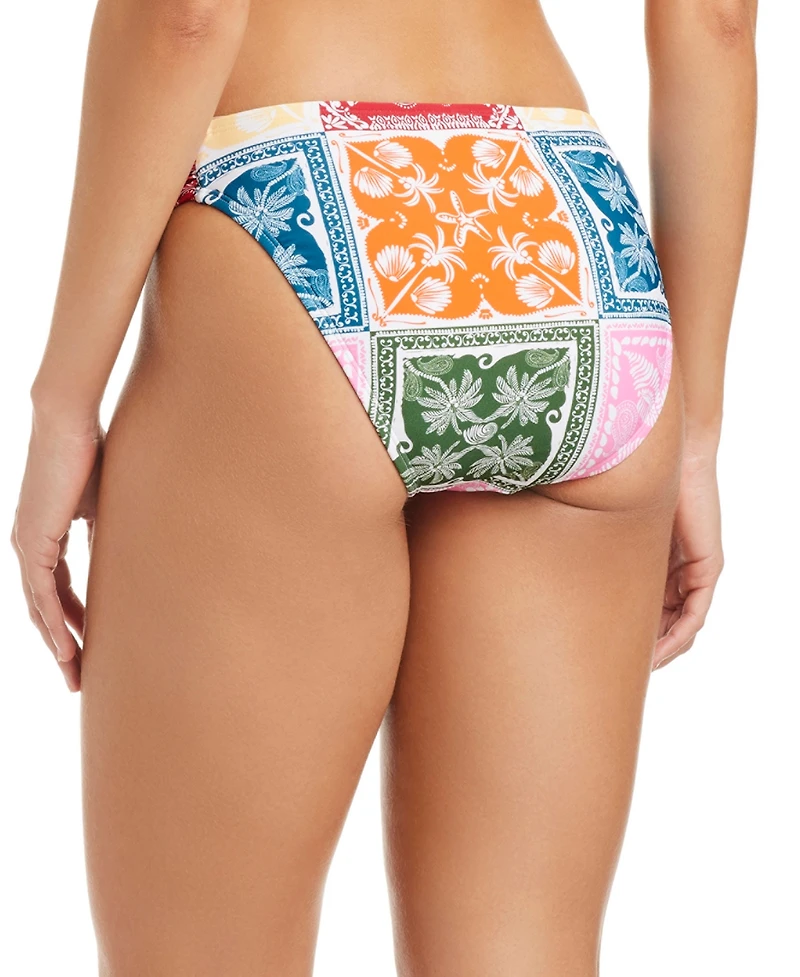 Bar Iii Women's Cabana Club Printed Hipster Swim Bottoms, Macy's Exclusive