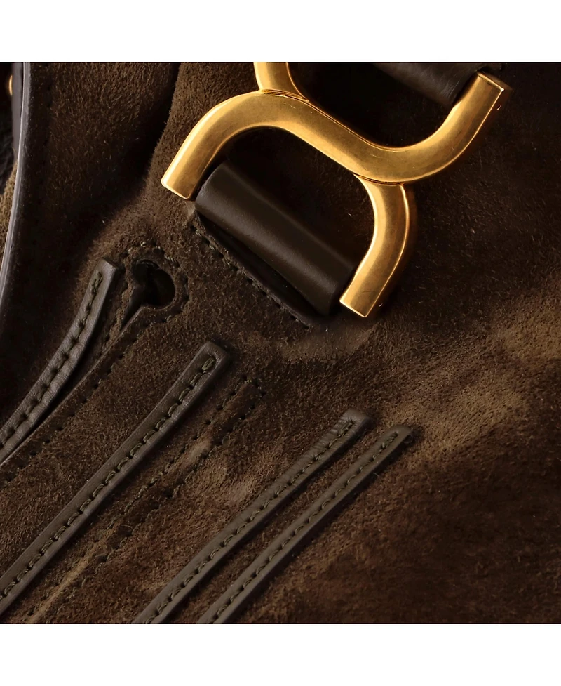 Pre-Owned Chloe Medium Marcie Shoulder Bag Suede