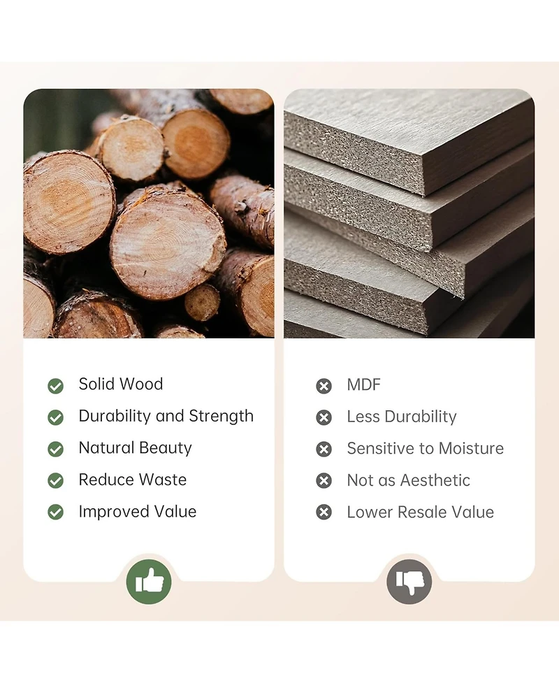 Tribesigns Solid Wood Console Table, 63-Inch EntrywayTable with Storage, Long Wooden Sofa Table Behind Couch for Entryway, Hallway, Foyer, Living Room