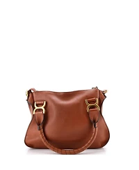 Pre-Owned Chloe Small Marcie Satchel Leather