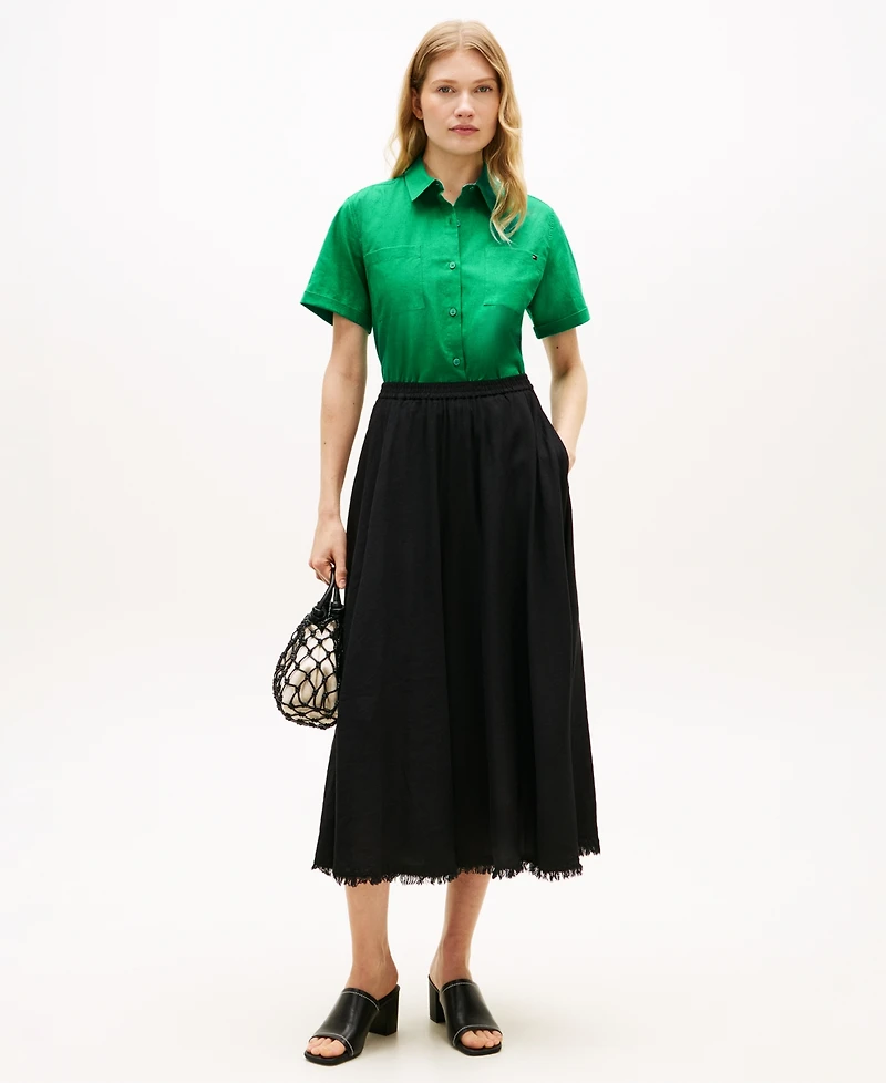 Tommy Hilfiger Women's Short-Sleeve Shirt