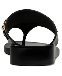 Karl Lagerfeld Paris Women's Vesperina Slip-On Flat Thong Sandals