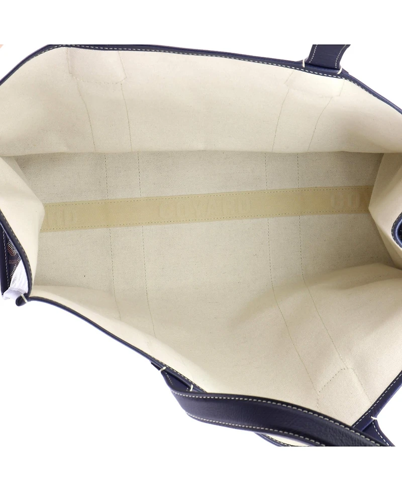 Pre-Owned Goyard Mm Villette Tote Printed Coated Canvas