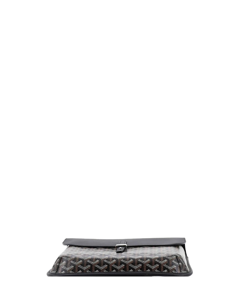 Pre-Owned Goyard Coursier Messenger Bag Coated Canvas and Leather