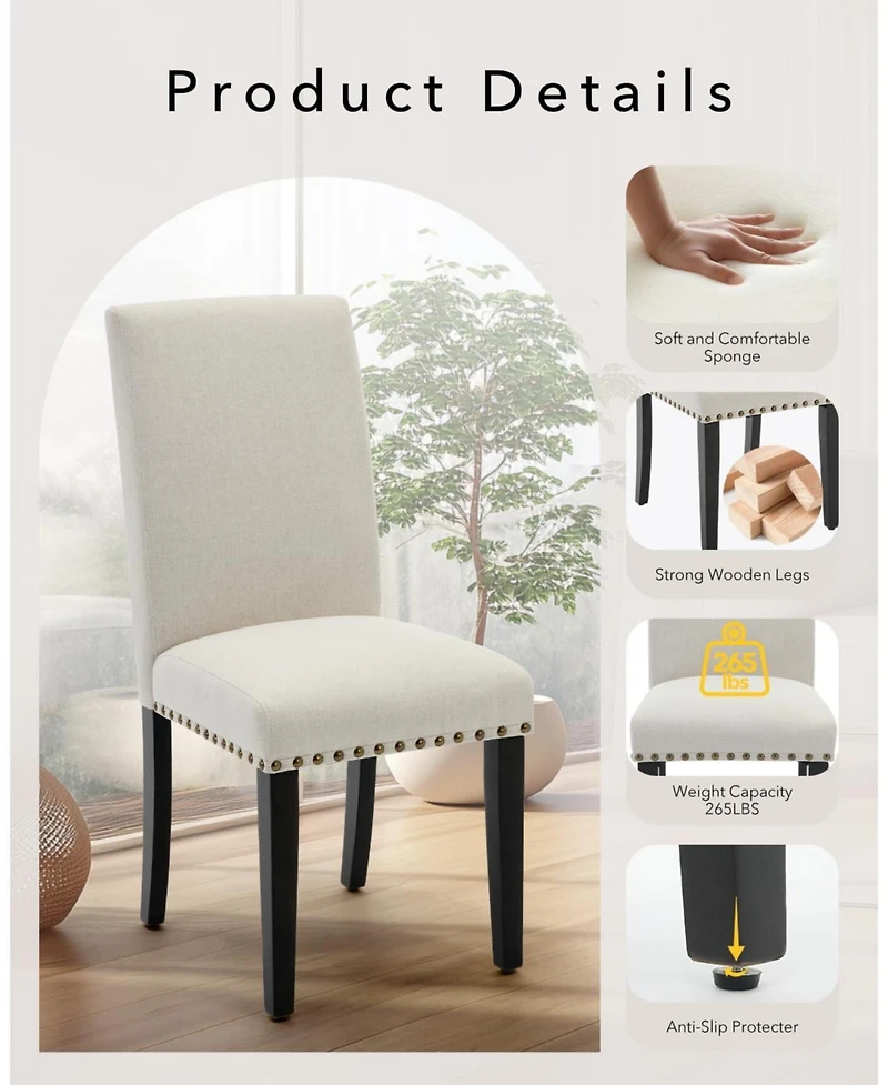 gaomon Dining Chairs Set of 4