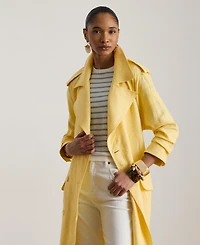 Lauren Ralph Women's Double-Breasted Trench Coat