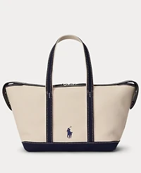 Polo Ralph Lauren Holiday Bear Canvas Mini Shopper Tote