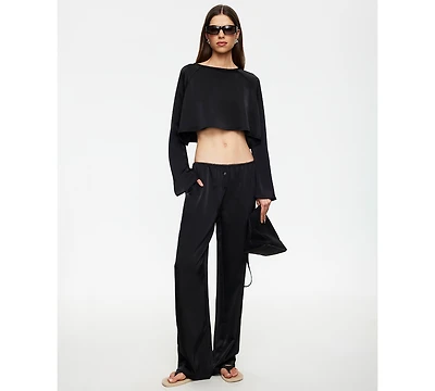 Lioness Women's Straight-Leg Pull-On Pants