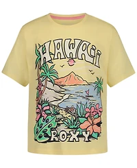 Roxy Girls' 7-16 Oversized Short-Sleeve T-Shirt