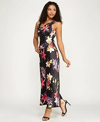 Katia Rae Women's Printed Cowl Neck Dress