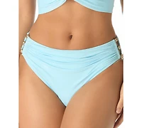 Carmen Marc Valvo Women's Beaded Bikini Bottom