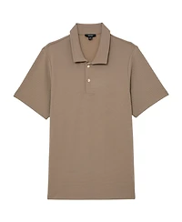 Reiss Men's Textured Half-Button Polo Shirt