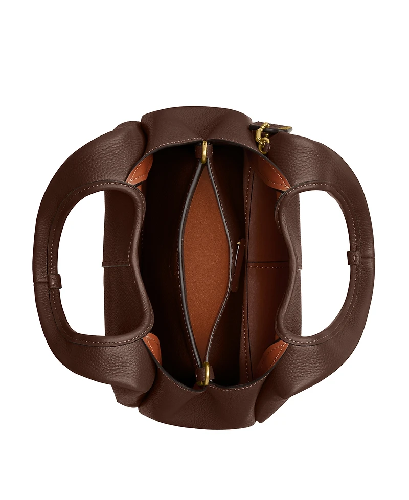 Coach Lana Small Polished Pebble Leather Shoulder Bag 23