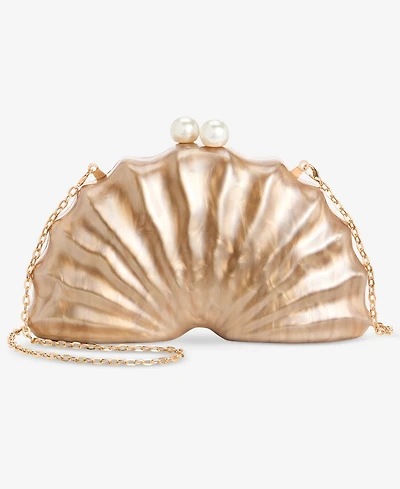 I.n.c International Concepts Acrylic Shell Minaudiere, Macy's Exclusive