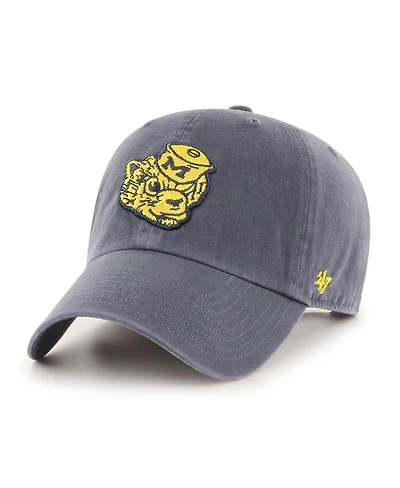 '47 Brand Men's Navy Michigan Wolverines College Vault Clean Up Adjustable Hat