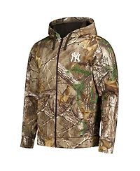 Dunbrooke Men's Camo New York Yankees Trophy Realtree Full-Zip Hoodie