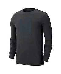 Nike Men's Black LA28 Summer Olympics Team Issue Velocity Dri-fit Long Sleeve T-Shirt