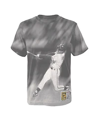 Mitchell & Ness Big Boys and Girls George Brett White Kansas City Royals Sublimated Player T-Shirt