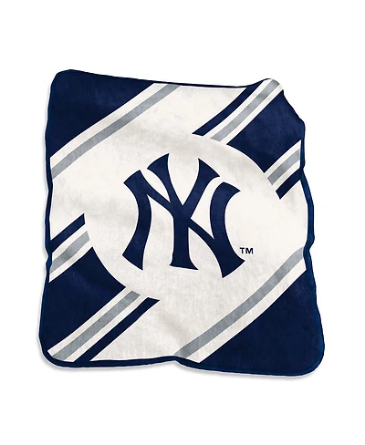 Logo Brands New York Yankees 50" x 60" Raschel Stripe Throw