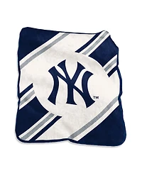 Logo Brands New York Yankees 50" x 60" Raschel Stripe Throw