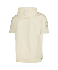 Pro Standard Men's Cream Cleveland Guardians Neutral Hoodie T-Shirt