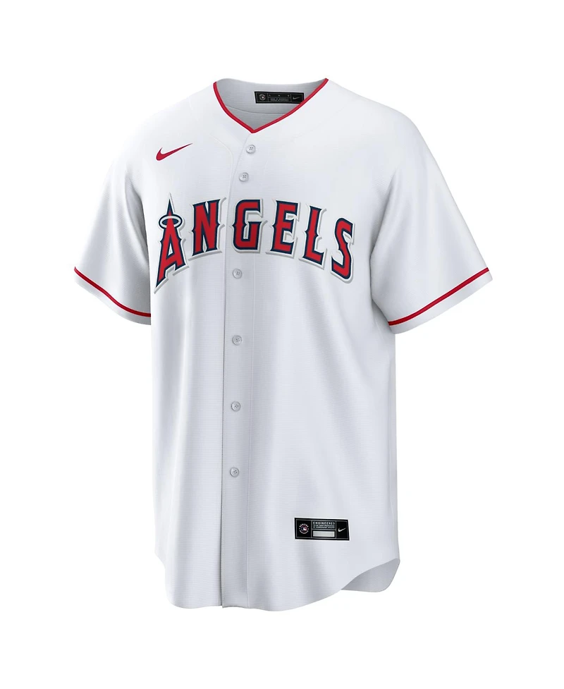 Nike Men's White Los Angeles Angels Home Big Tall Replica Jersey
