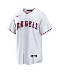 Nike Men's White Los Angeles Angels Home Big Tall Replica Jersey