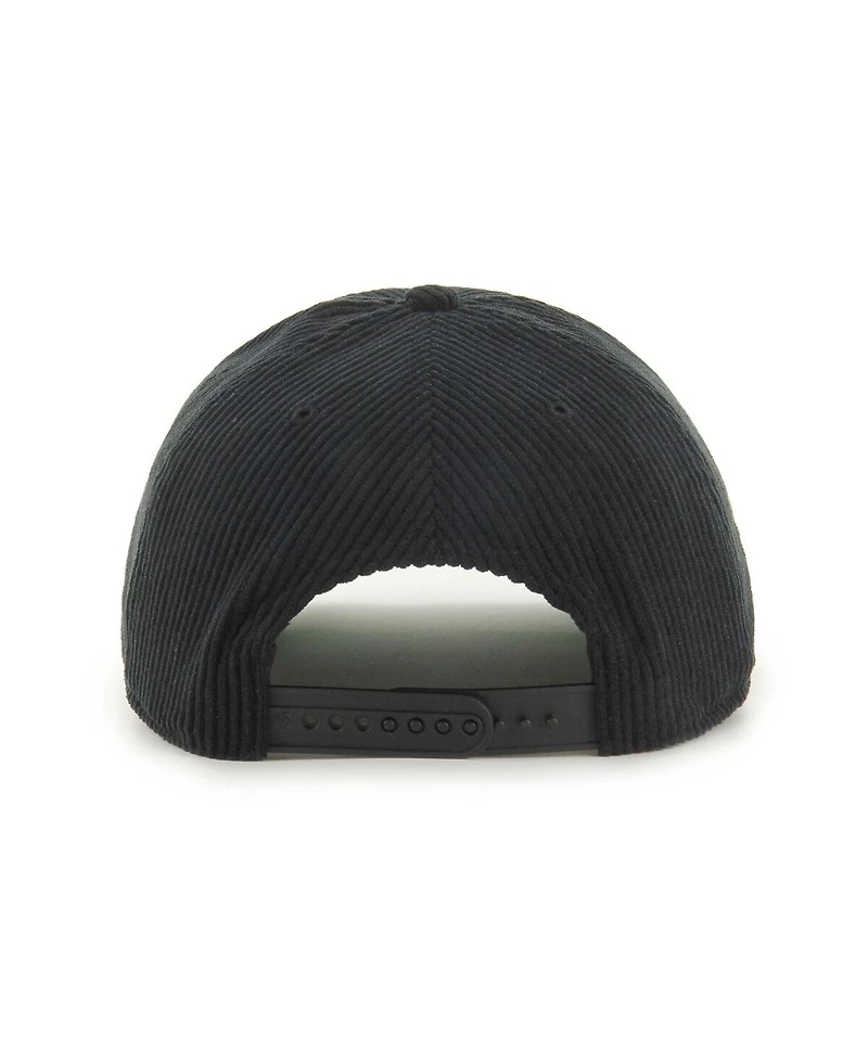 '47 Brand Men's Black Miami Marlins Corduroy Hitch Adjustable Hat