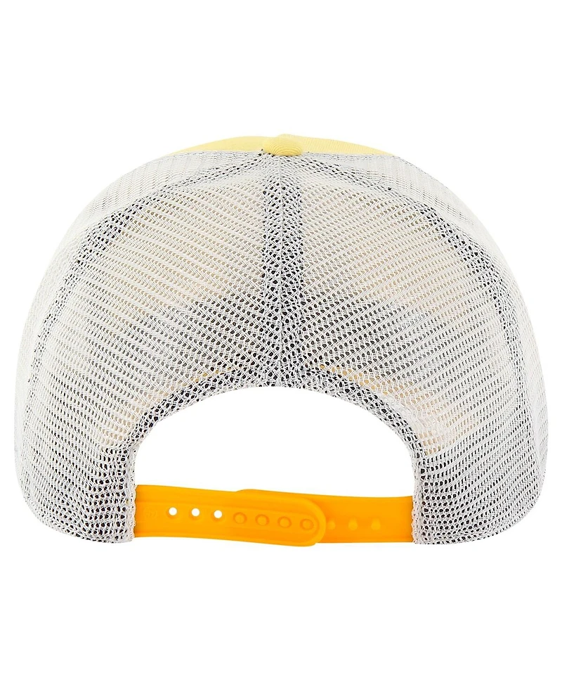 '47 Brand Men's Gold Pittsburgh Pirates Cypress Trucker Hitch Adjustable Hat